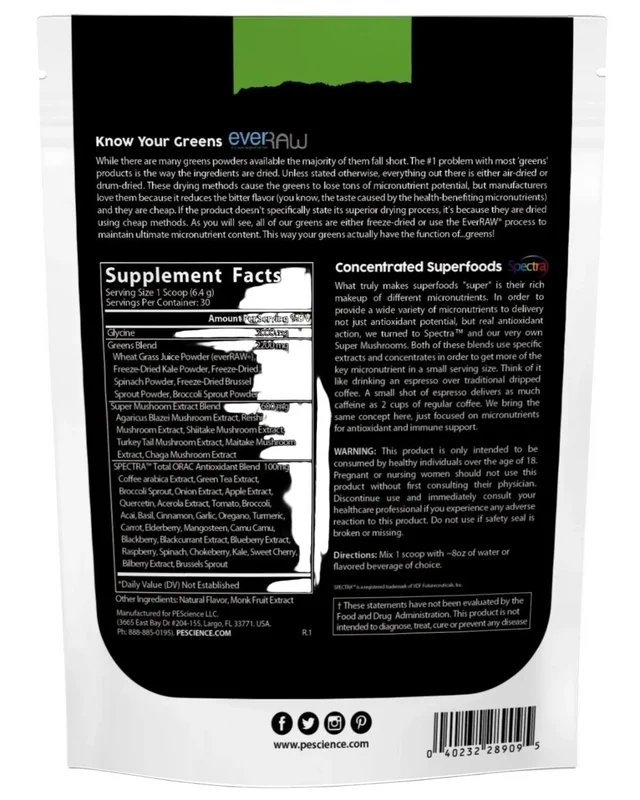 PEScience Greens & Superfoods