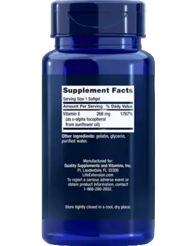 Life Extension Super Vitamin E