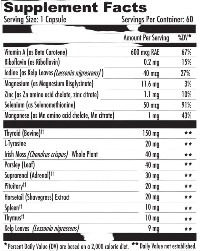Thyro-Boost Plus (extra Strength)