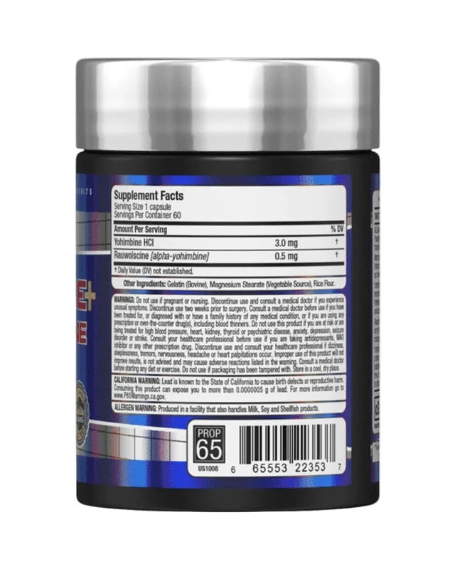 Yohimbine HCL 60ct.