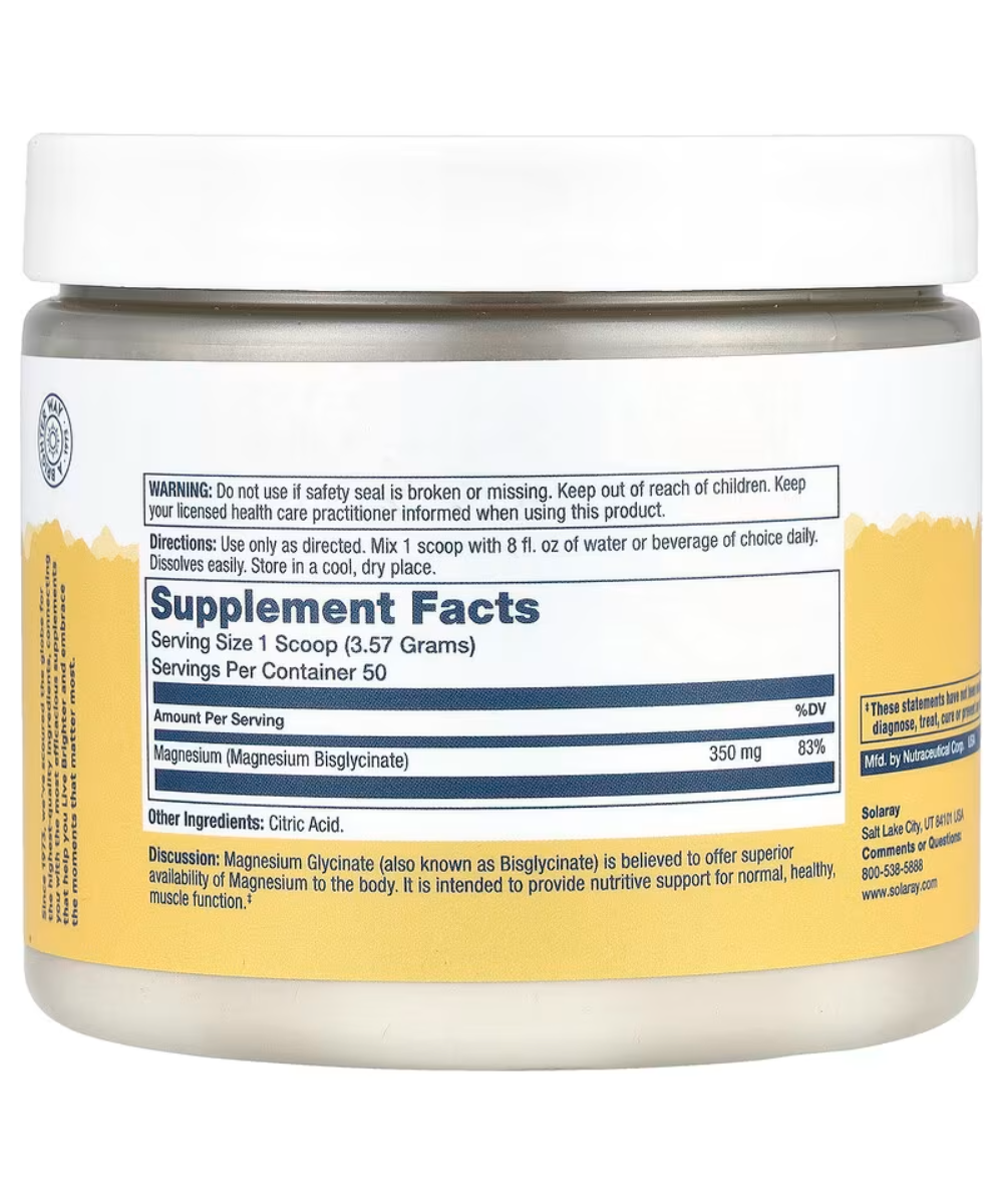 Better Being Magnesium Glycinate 350 mg Powder Supplement