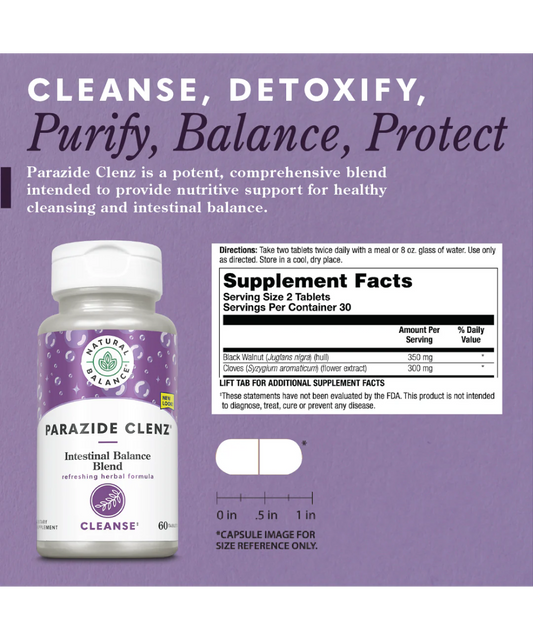Parazide Clenz 60ct