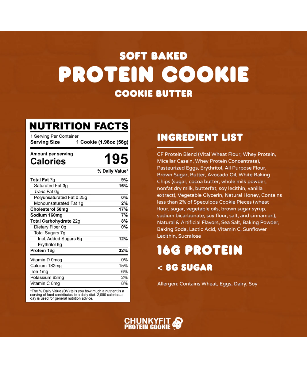 ChunkyFit Protein Cookie Case/12