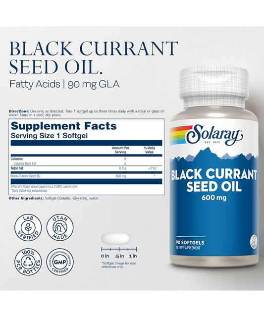 Black Currant Oil Seed Hexane Free