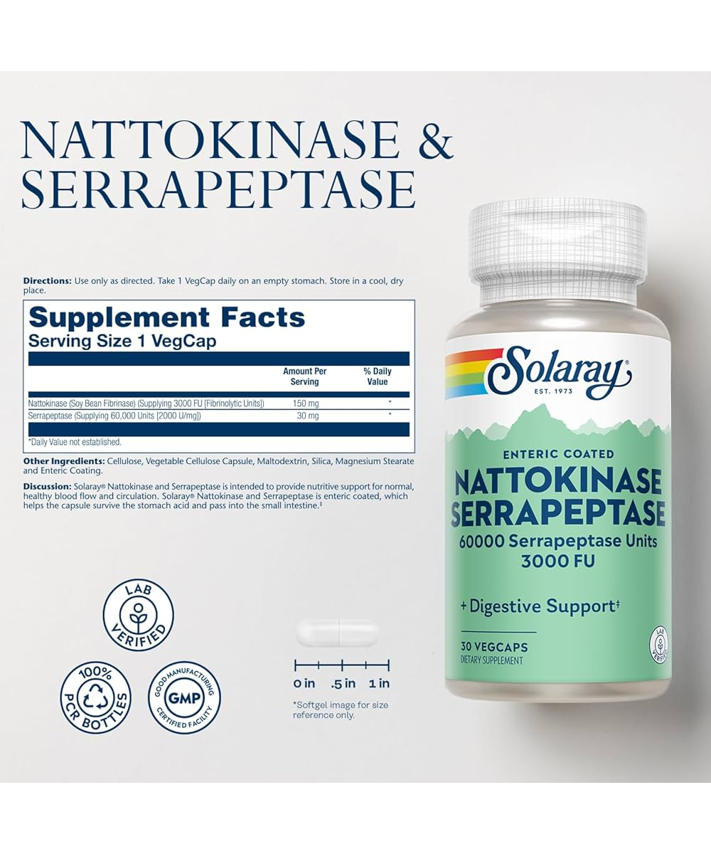 Nattokinase Serrapeptase