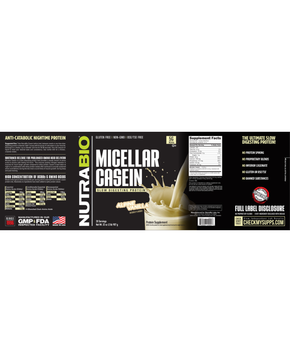 Micellar Casein 2lb