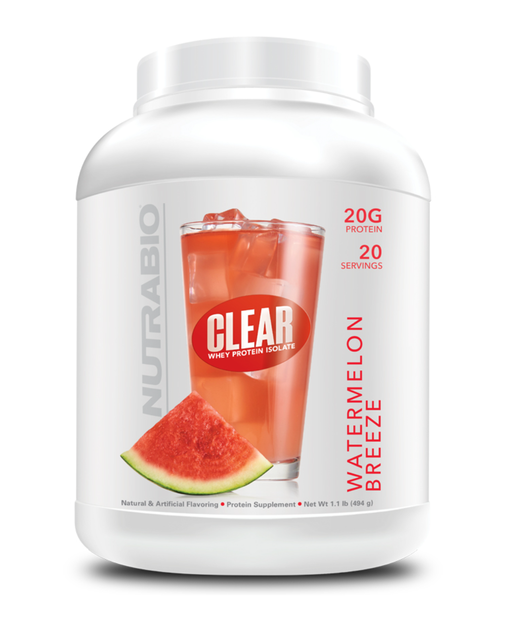 Clear Whey 1.1lb Nutra Bio