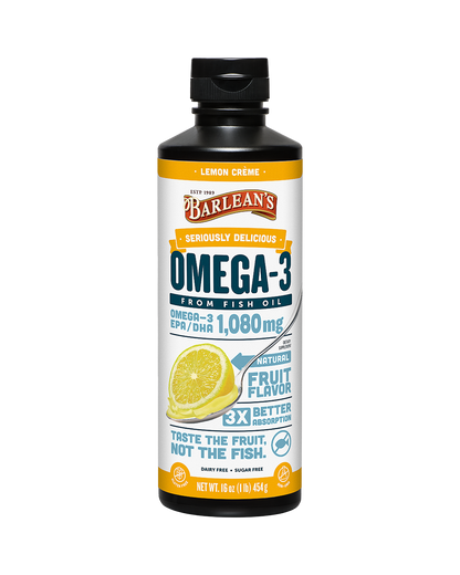 Omega Swirl Lemon Fish Oil