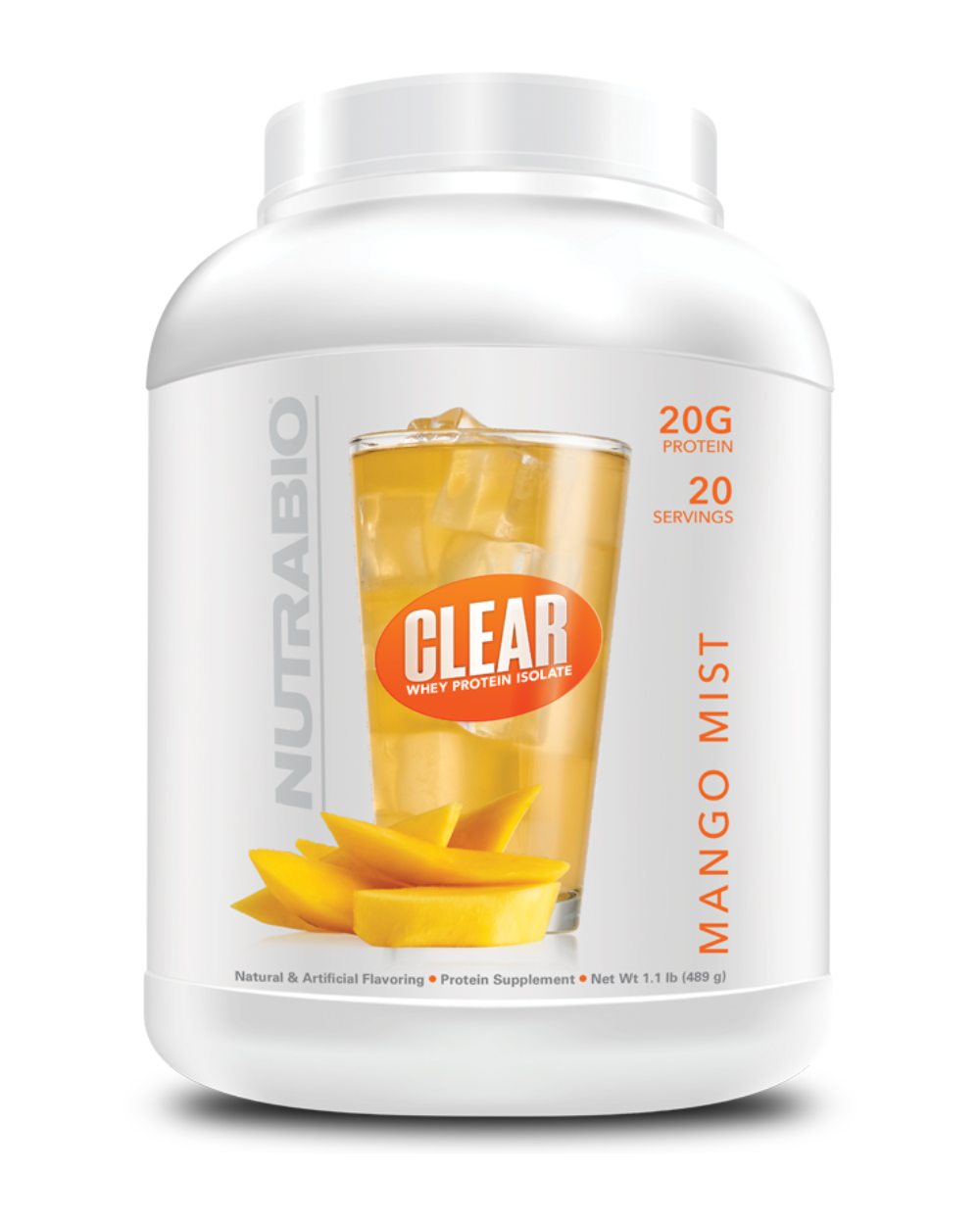 Clear Whey 1.1lb Nutra Bio