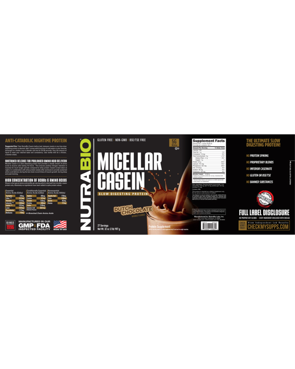 Micellar Casein 2lb