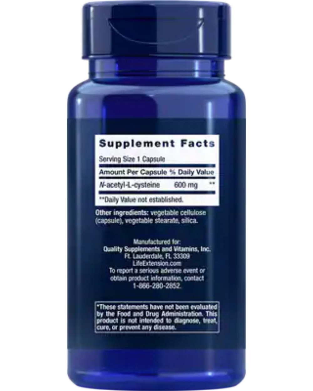 NAC 600mg Life Extension