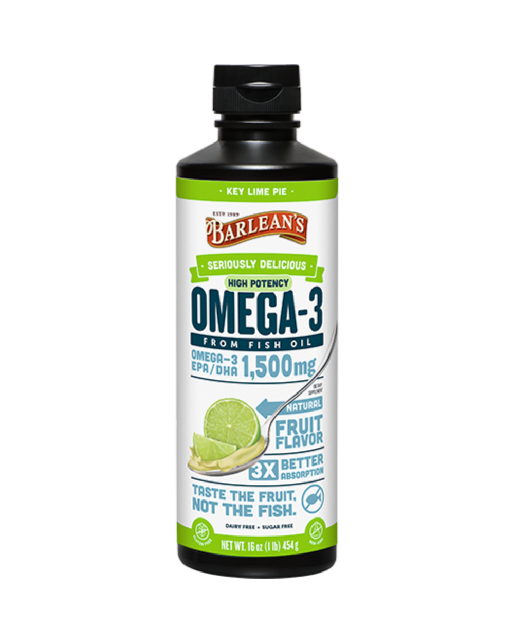 Omega 3 High Potency Key Lime