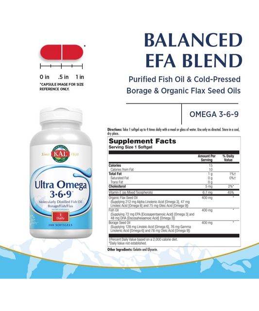 Ultra Omega 3 6 9