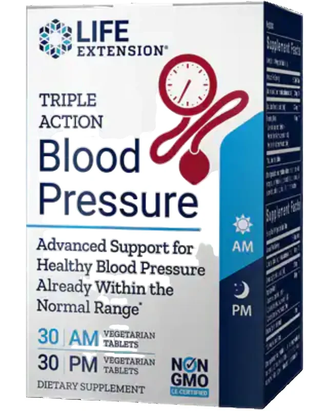 Triple Action Blood Pressure am/pm formula