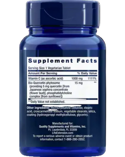 Vitamin C and Bio-Quercetin Phytosome, 60 vegetarian tablets