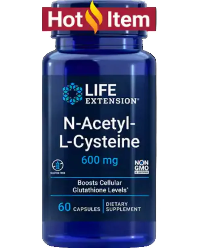NAC 600mg  Life Extension