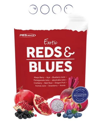 Pes exotic Reds and Blues