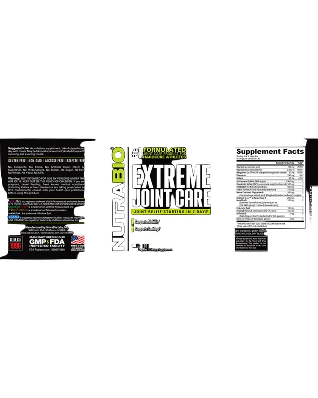Extreme Joint Care (NutraBio)