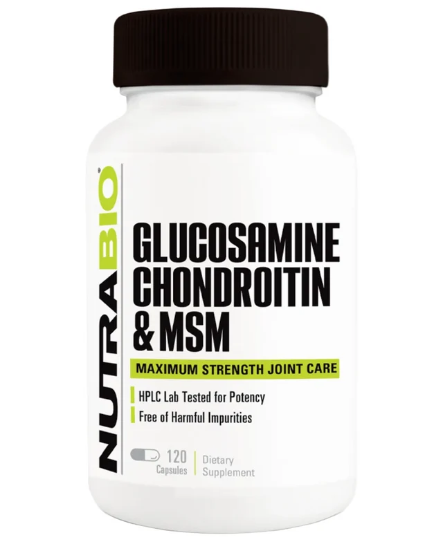 Glucosamine Chondroitin & MSM (NutraBio)