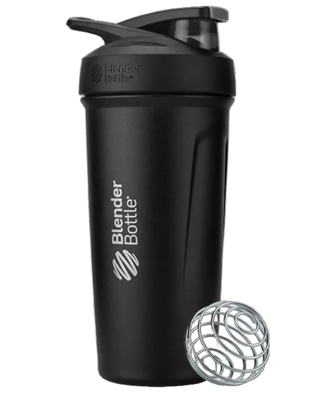 Strada Stainless Steel Blender bottle