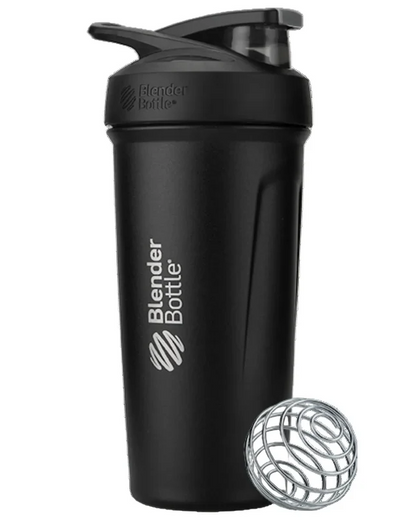 Strada Stainless Steel Blender bottle