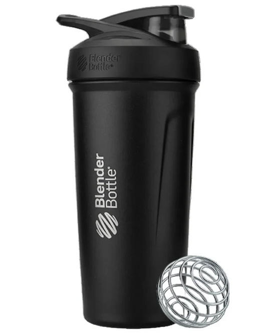 Strada Stainless Steel Blender bottle