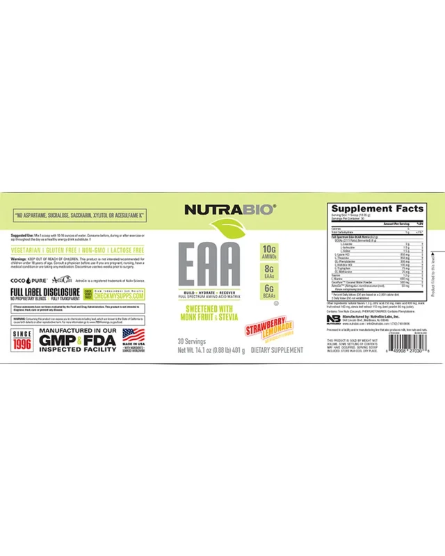 EAA Natural (NutraBio)