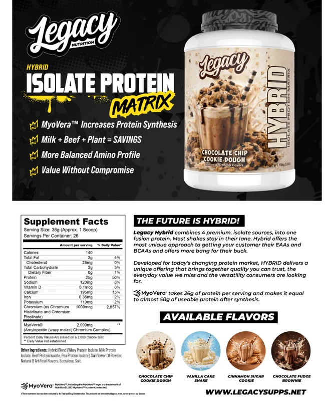 Legacy Hybrid Isolate 2lb