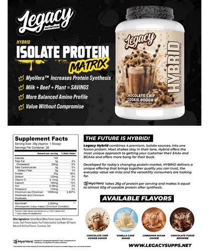 Legacy Hybrid Isolate 2lb
