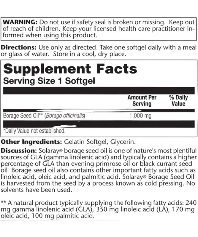 Borage Seed Oil