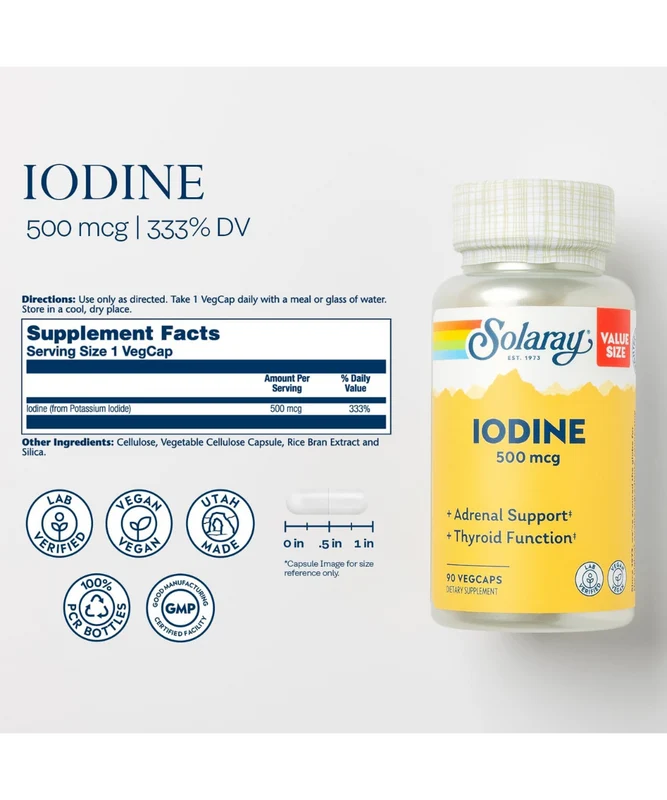 Iodine 500mcg