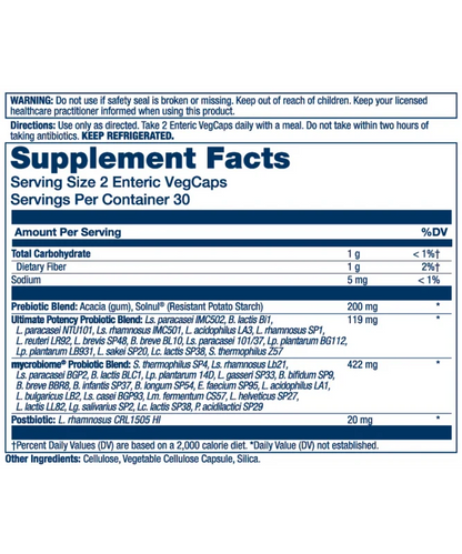 Complete Probiotic Ultimate Potency Solaray