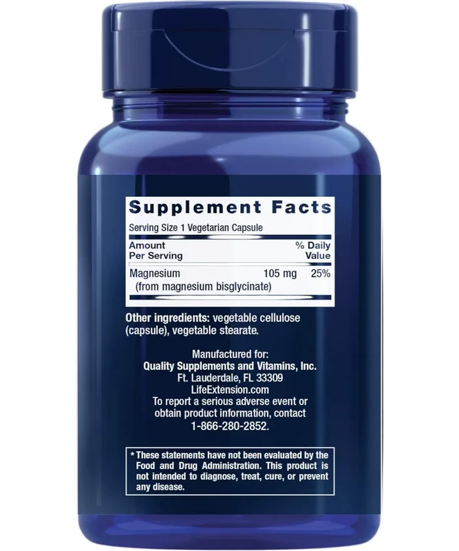 Magnesium Glycinate (Life Extension)