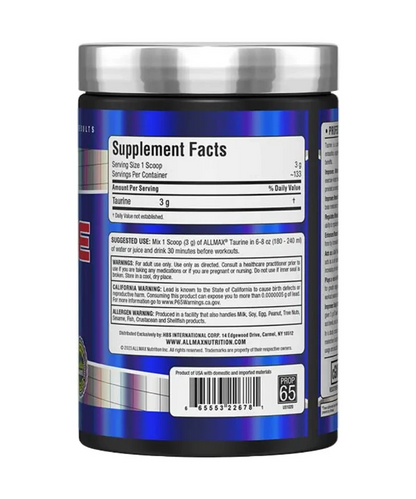 Taurine 400g (Allmax)