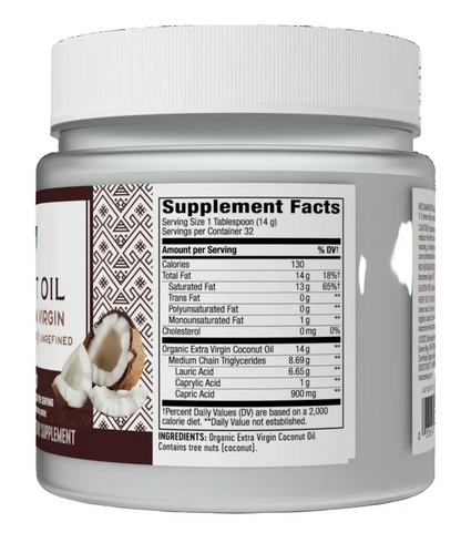 Organic Coconut Oil Nature's Way