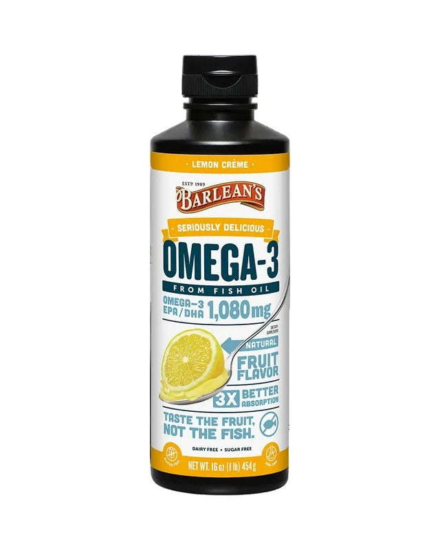 Omega Swirl Lemon Fish Oil