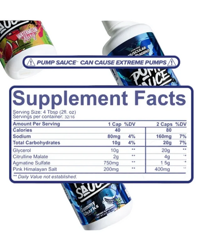 Pump Sauce Stim-Free Preworkout