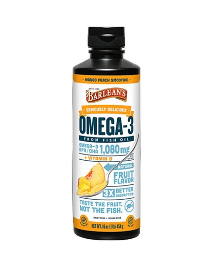 Omega Swirl Mango Peach Fish oil