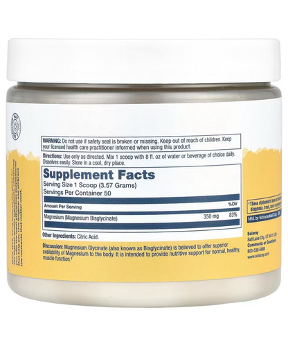 Better Being Magnesium Glycinate 350 mg Powder Supplement