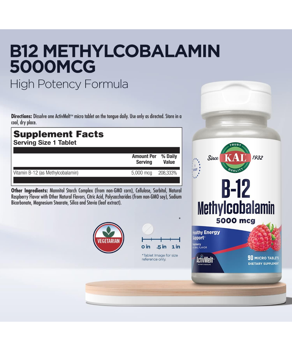 Methyl B12 5000mcg