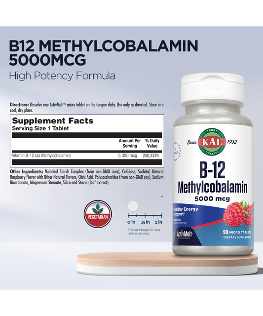 Methyl B12 5000mcg