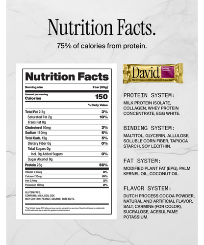 David Protein Bar Case/12