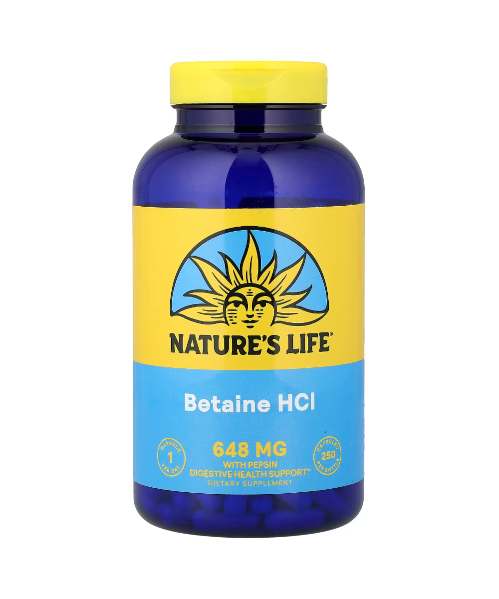 Betaine HCL 250 caps