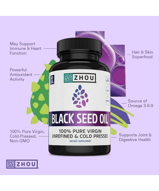 Black Seed Oil 1300mg caps