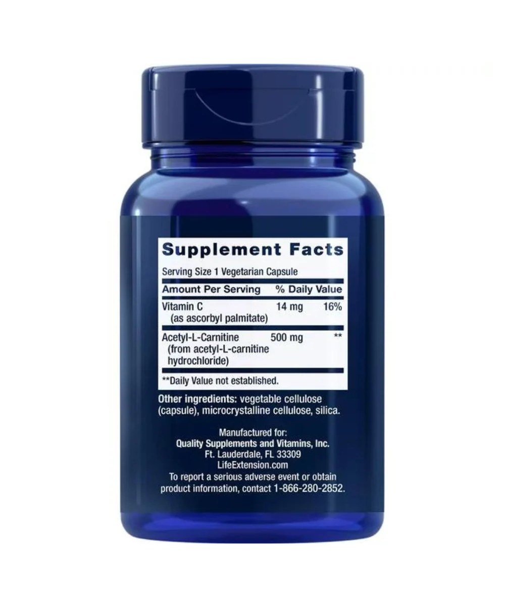 Acetyl-L-Carnitine 500mg