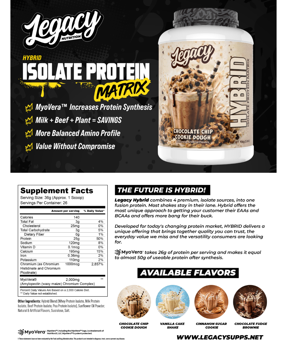 Legacy Hybrid Isolate 2lb