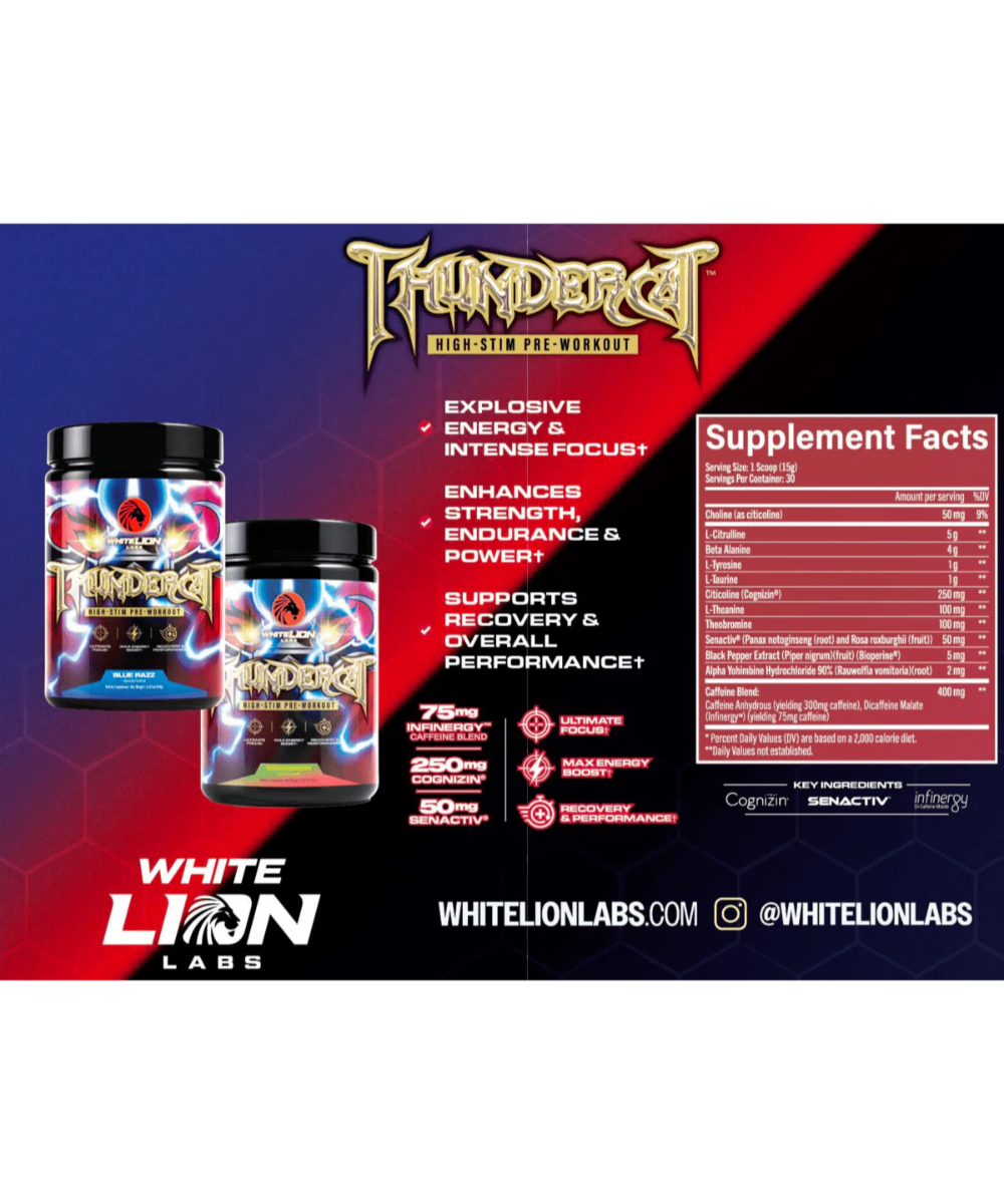 Thundercat High Stim Pre-Workout