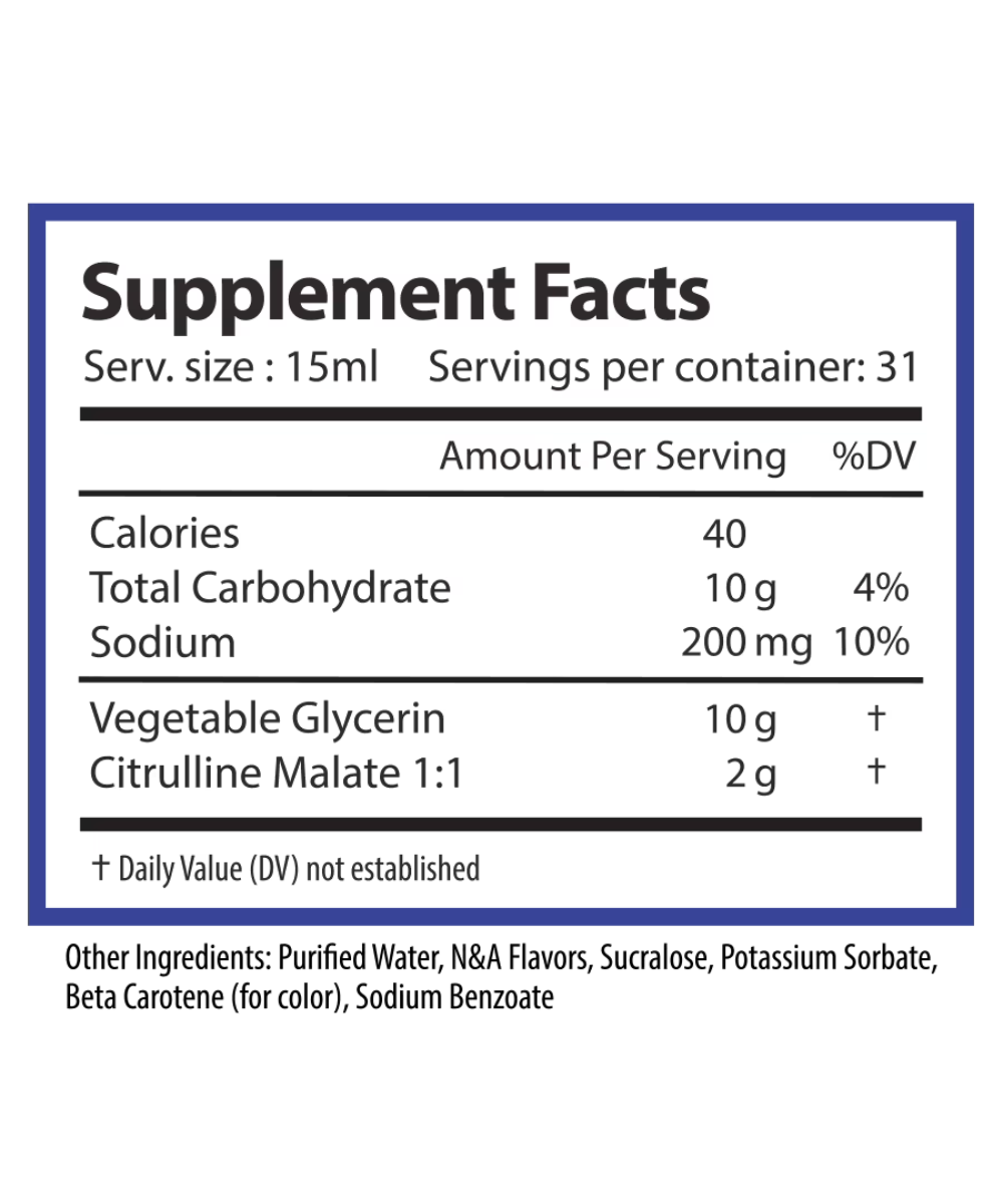Glycerol Liquid Pump Formula