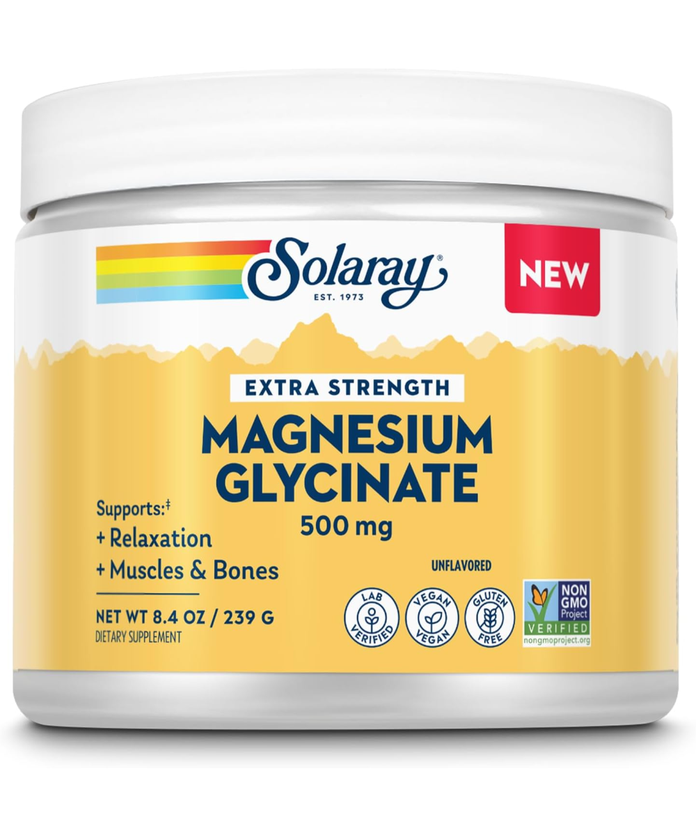 Extra Strength Magnesium Glycinate Powder