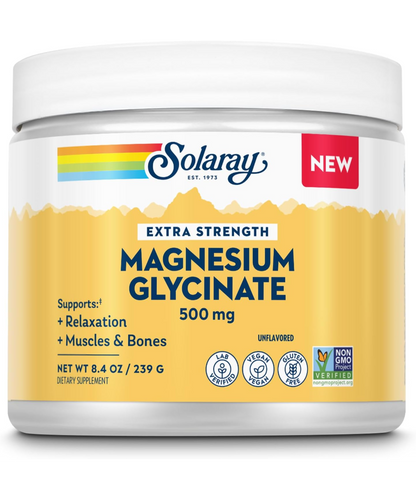 Extra Strength Magnesium Glycinate Powder